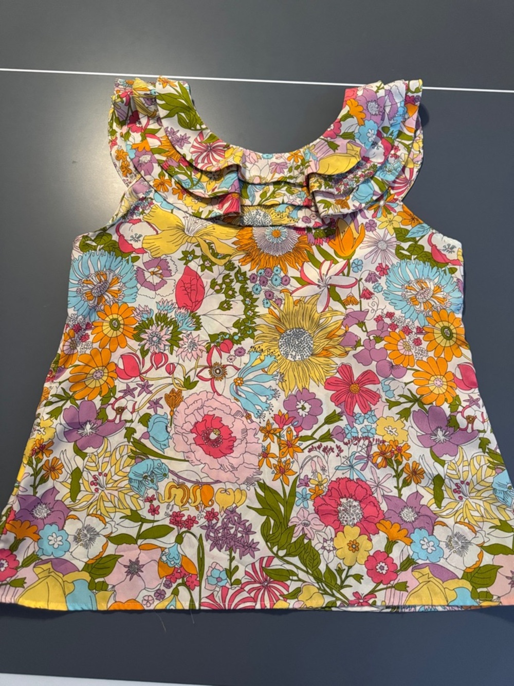Floral Retro sleeveless Blouse-Liberty London for target